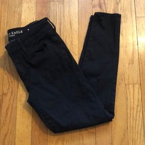 perfect condition super stretch black jeans